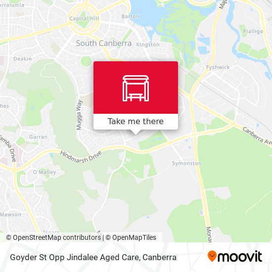 Goyder St Opp Jindalee Aged Care map