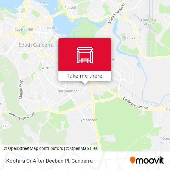 Kootara Cr After Deeban Pl map