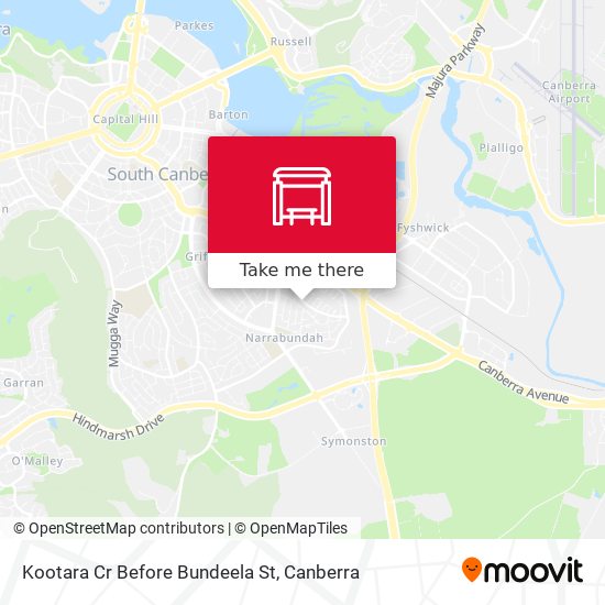 Mapa Kootara Cr Before Bundeela St