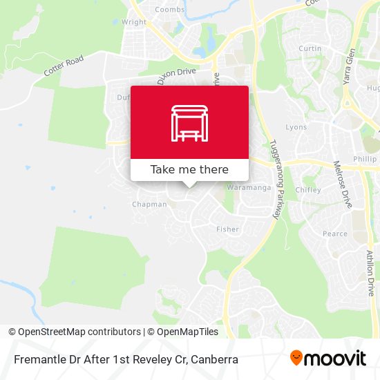 Fremantle Dr After 1st Reveley Cr map