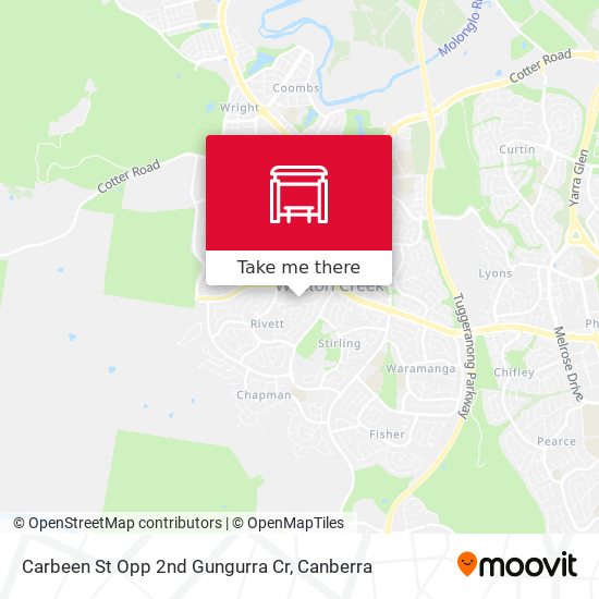 Carbeen St Opp 2nd Gungurra Cr map