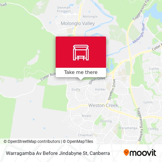 Warragamba Av Before Jindabyne St map