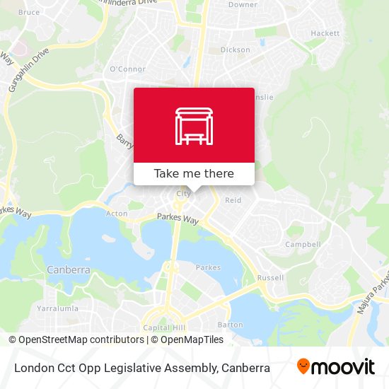 Mapa London Cct Opp Legislative Assembly