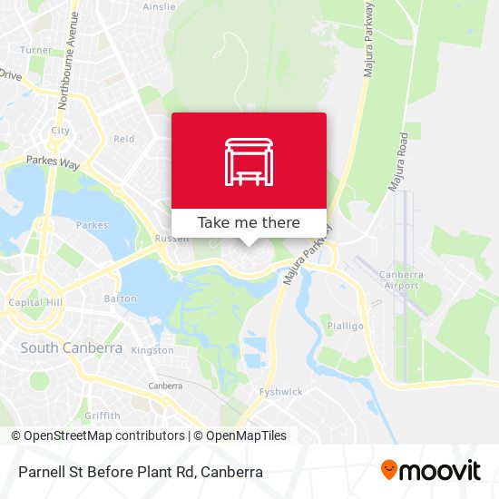 Parnell St Before Plant Rd map