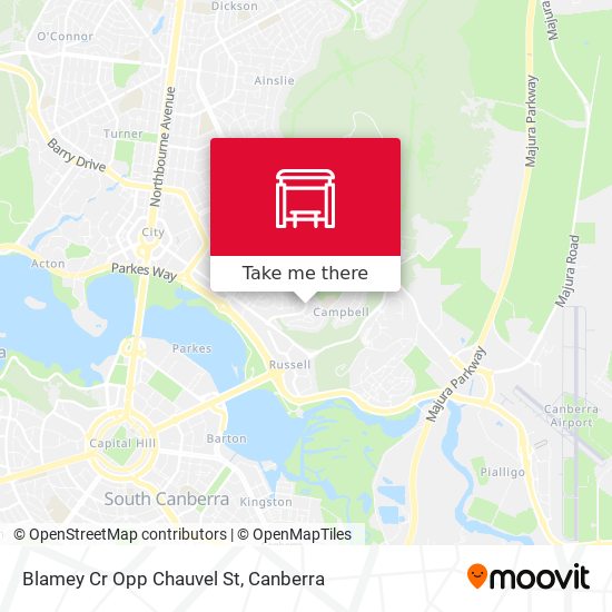 Blamey Cr Opp Chauvel St map