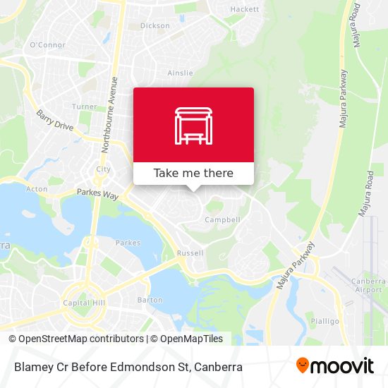 Blamey Cr Before Edmondson St map