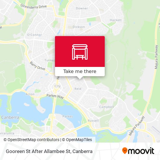 Gooreen St After Allambee St map