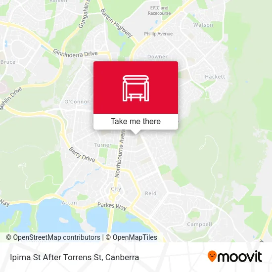 Ipima St After Torrens St map