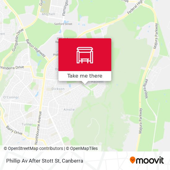Phillip Av After Stott St map
