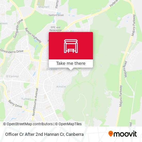 Officer Cr After 2nd Hannan Cr map