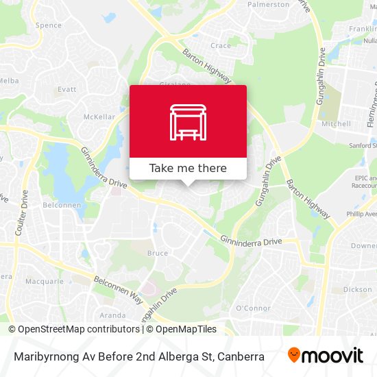 Maribyrnong Av Before 2nd Alberga St map