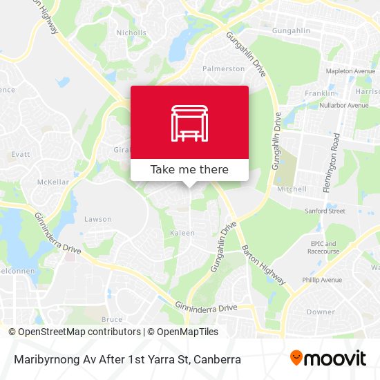 Maribyrnong Av After 1st Yarra St map