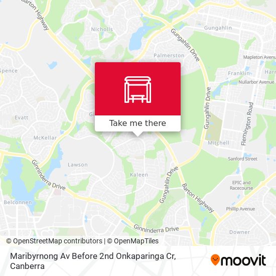 Maribyrnong Av Before 2nd Onkaparinga Cr map