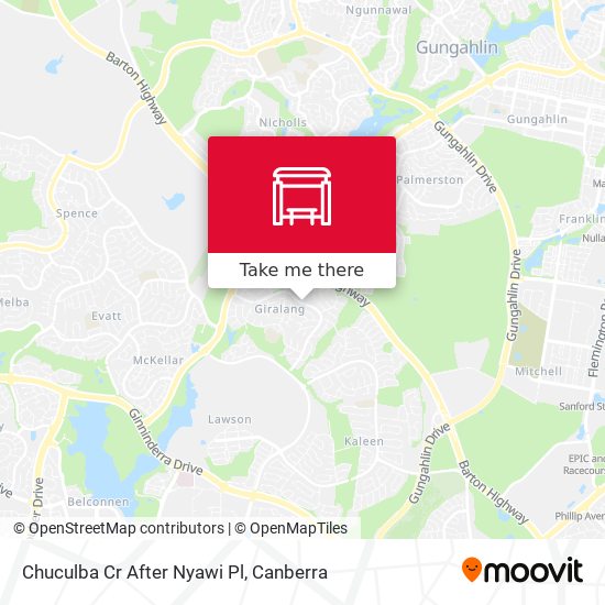 Chuculba Cr After Nyawi Pl map