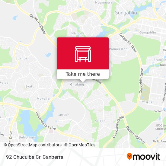 92 Chuculba Cr map