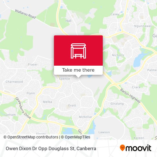 Owen Dixon Dr Opp Douglass St map