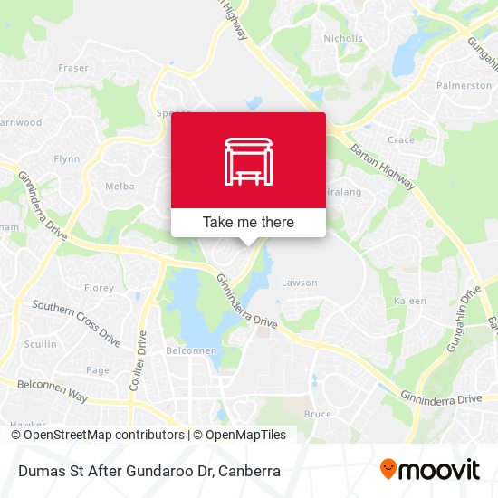 Dumas St After Gundaroo Dr map