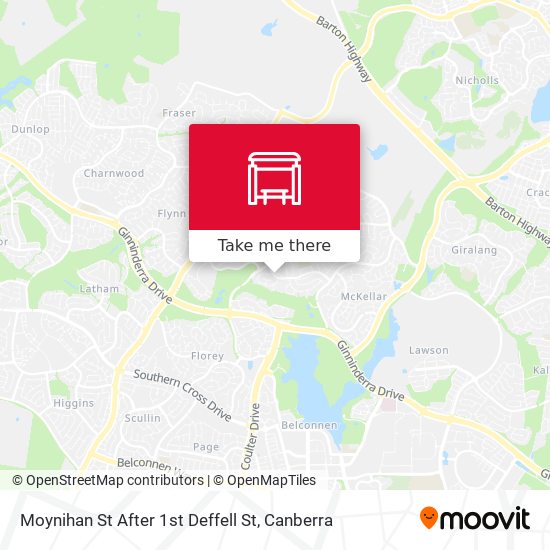 Moynihan St After 1st Deffell St map
