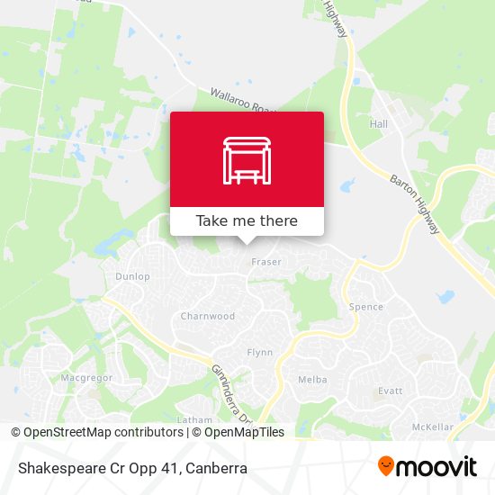 Shakespeare Cr Opp 41 map