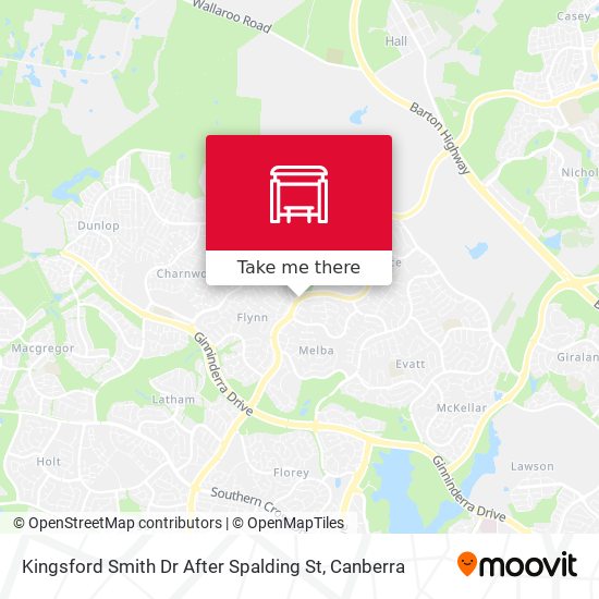 Kingsford Smith Dr After Spalding St map