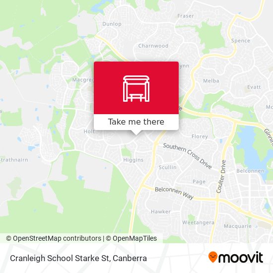 Mapa Cranleigh School Starke St