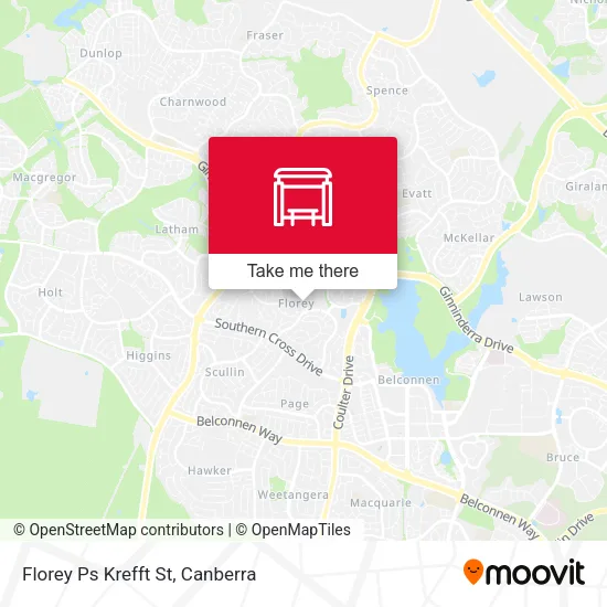 Florey Ps Krefft St map
