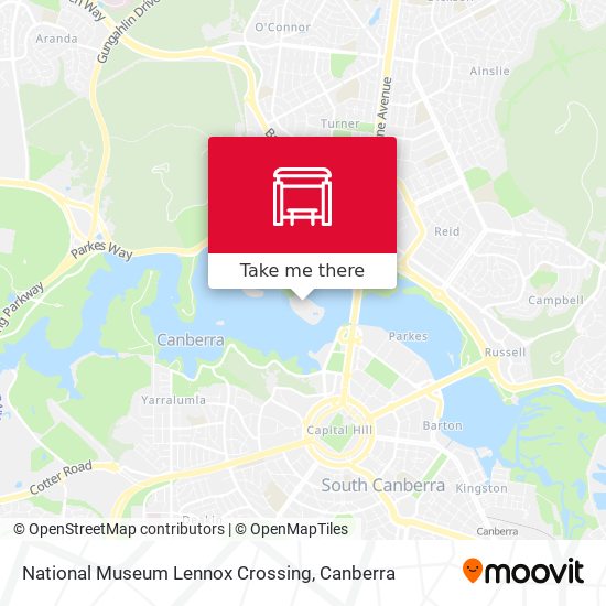 National Museum Lennox Crossing map