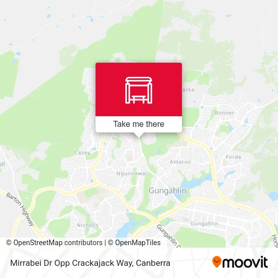Mirrabei Dr Opp Crackajack Way map