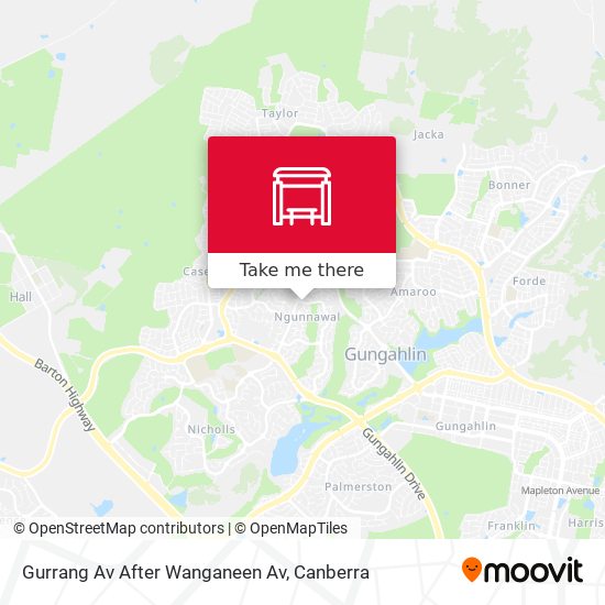 Gurrang Av After Wanganeen Av map