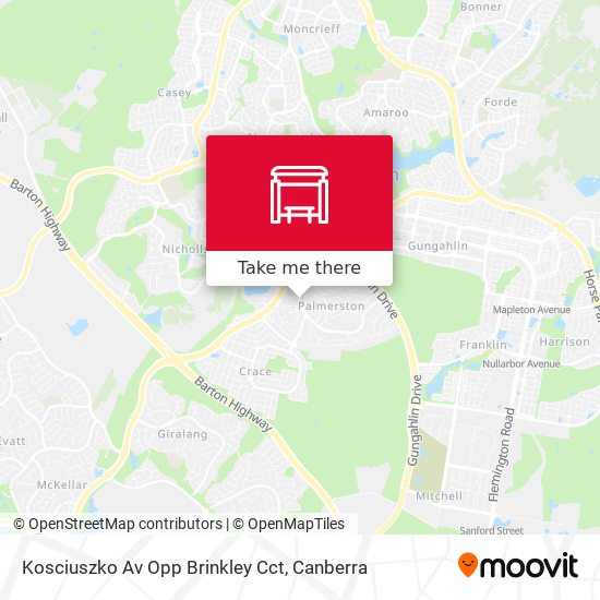 Kosciuszko Av Opp Brinkley Cct map