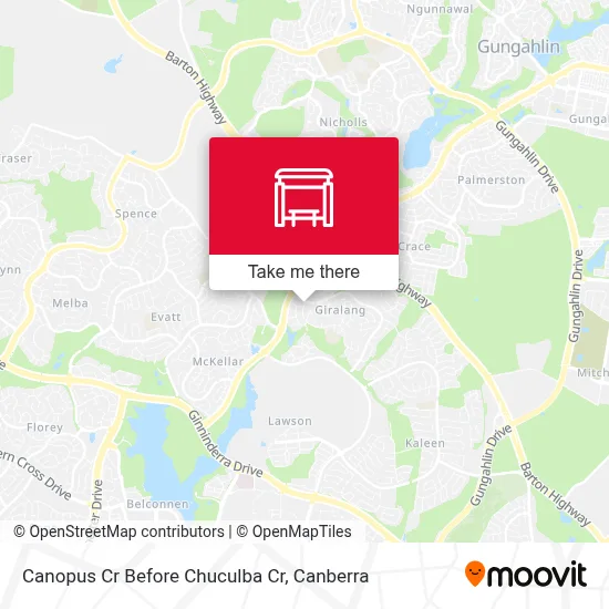 Mapa Canopus Cr Before Chuculba Cr