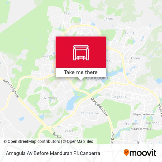 Amagula Av Before Mandurah Pl map