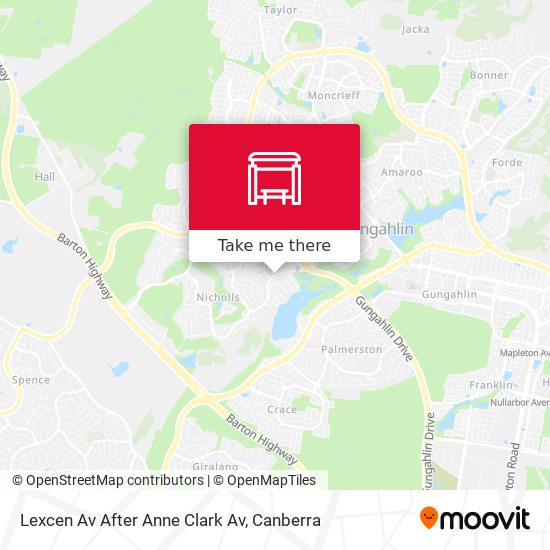 Lexcen Av After Anne Clark Av map