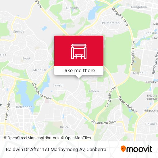 Baldwin Dr After 1st Maribyrnong Av map