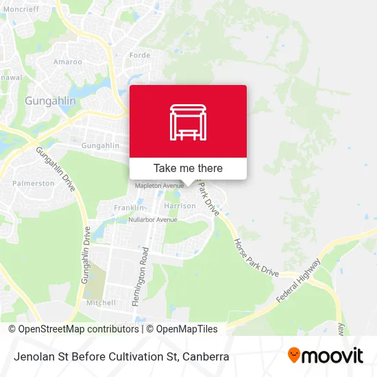 Mapa Jenolan St Before Cultivation St