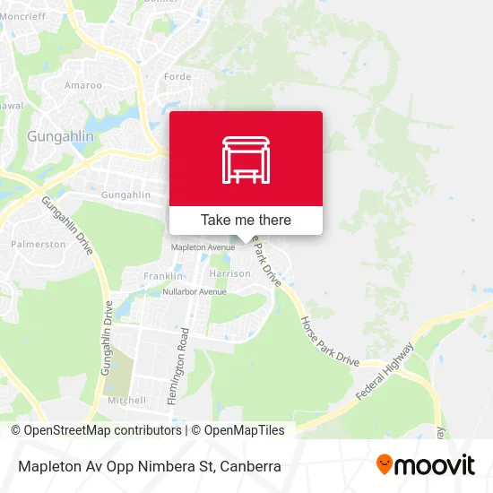 Mapa Mapleton Av Opp Nimbera St