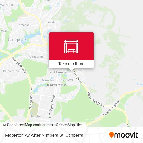 Mapa Mapleton Av After Nimbera St