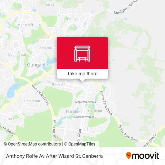 Mapa Anthony Rolfe Av After Wizard St