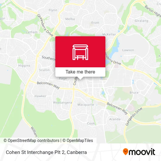 Mapa Cohen St Interchange Plt 2