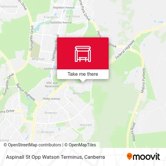 Aspinall St Opp Watson Terminus map