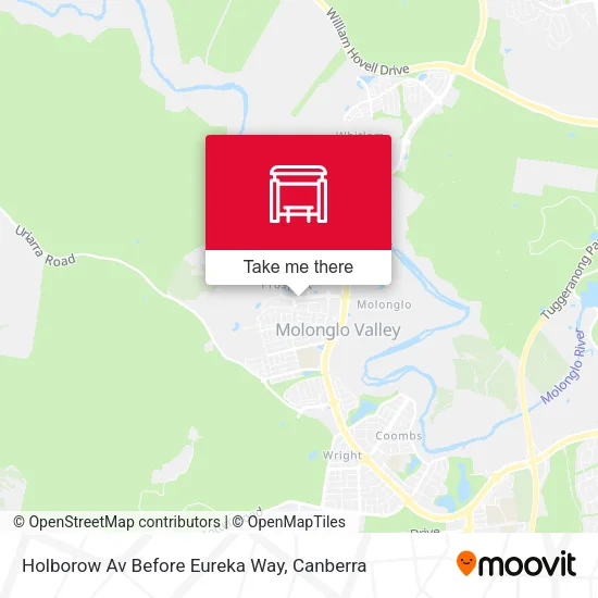 Holborow Av Before Eureka Way map