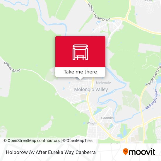 Holborow Av After Eureka Way map