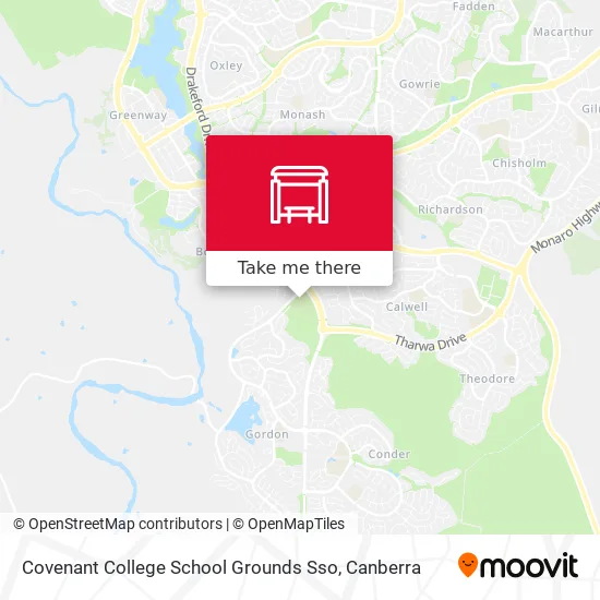 Covenant College Campus Map How To Get To Covenant College School Grounds Sso In Canberra By Bus?