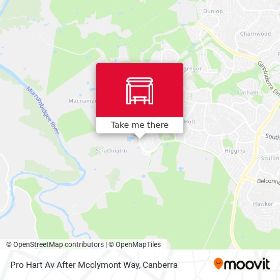 Pro Hart Av After Mcclymont Way map