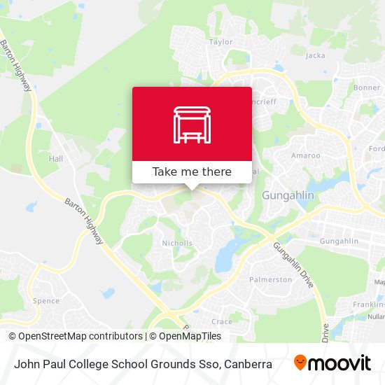 Mapa John Paul College School Grounds Sso