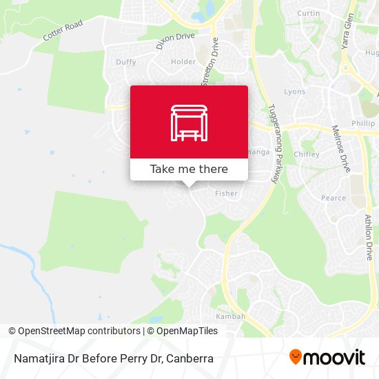 Mapa Namatjira Dr Before Perry Dr