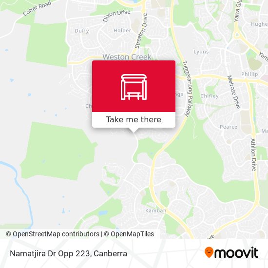 Mapa Namatjira Dr Opp 223