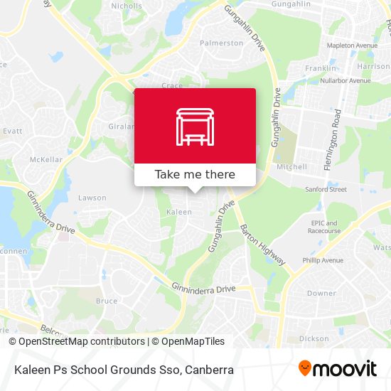 Kaleen Ps School Grounds Sso map