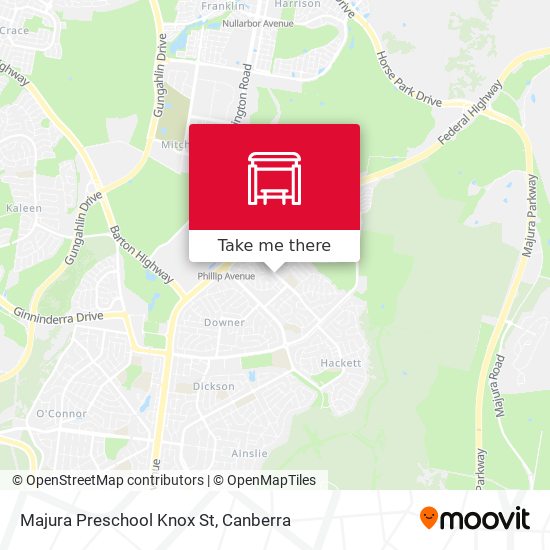 Majura Preschool Knox St map