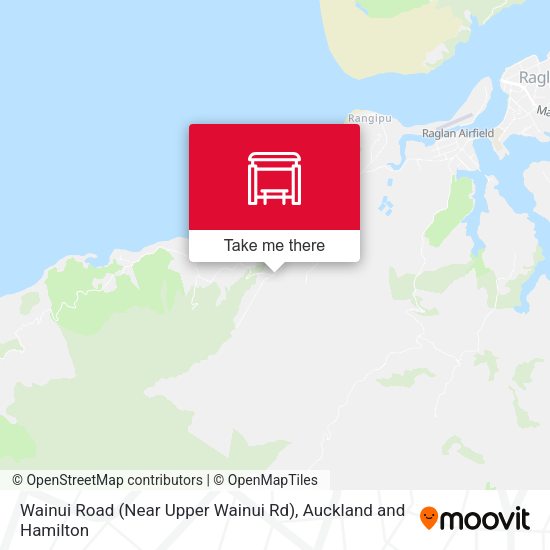 Wainui Road (Near Upper Wainui Rd) map